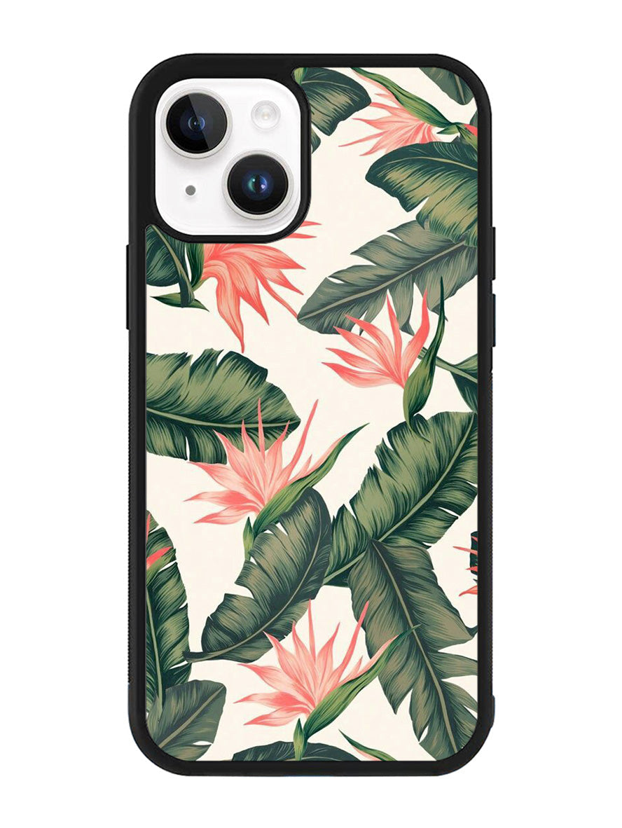 Tropical Flower iPhone 14 Case QC1150