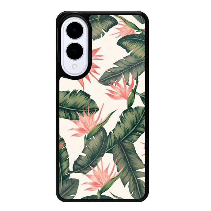 Tropical Flower Samsung Galaxy S25 Edge 5G Case OV1150
