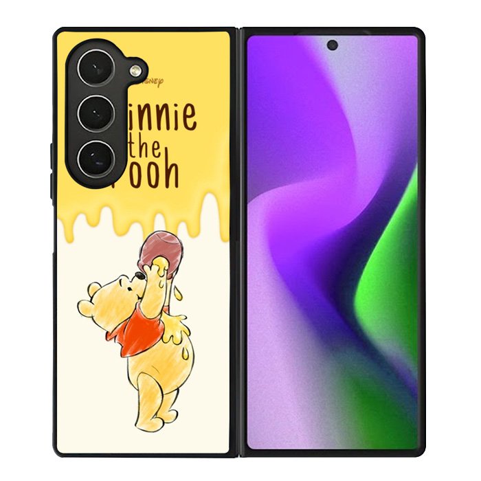 Winnie The Pooh Funny Samsung Galaxy Z Fold 6 Case