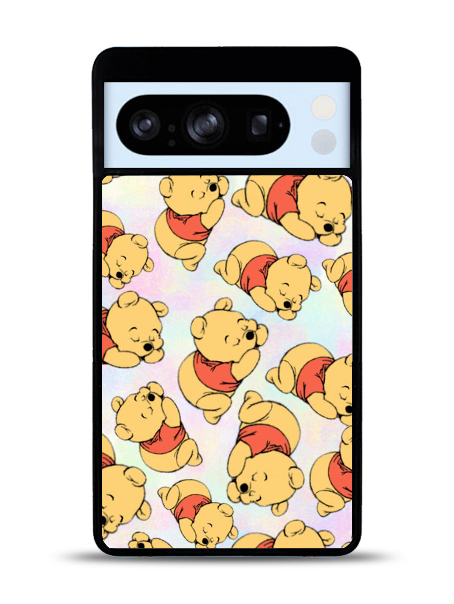 Winnie The Pooh Pattern Google Pixel 8 Pro Case QC1152