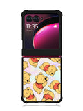 Winnie The Pooh Pattern Motorola Moto Razr Plus 2023 , Moto Razr+ 2023 Case OV1152