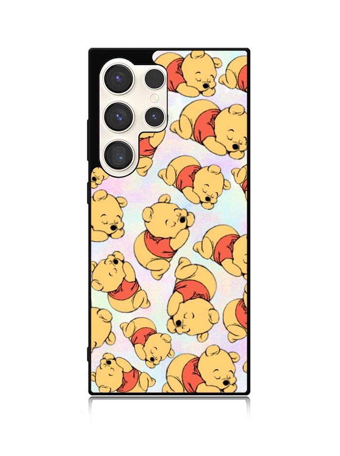 Winnie The Pooh Pattern Samsung Galaxy S25 Ultra 5G Case QC1152