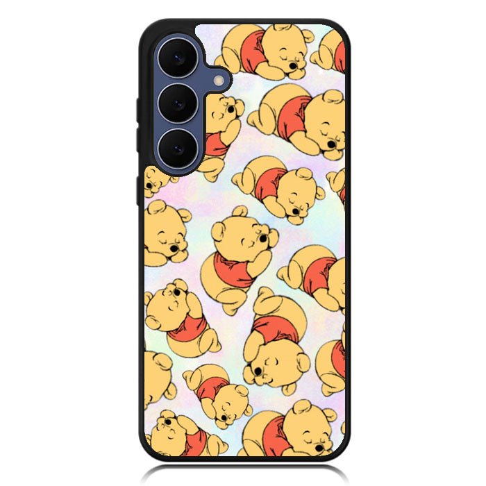 Winnie The Pooh Pattern Samsung Galaxy S25 FE Case OV1152