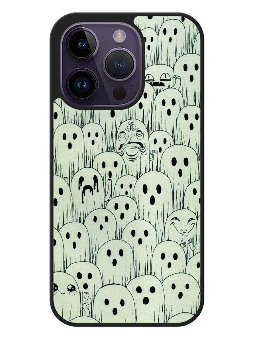 Cute Ghosts iPhone 14 Pro Case