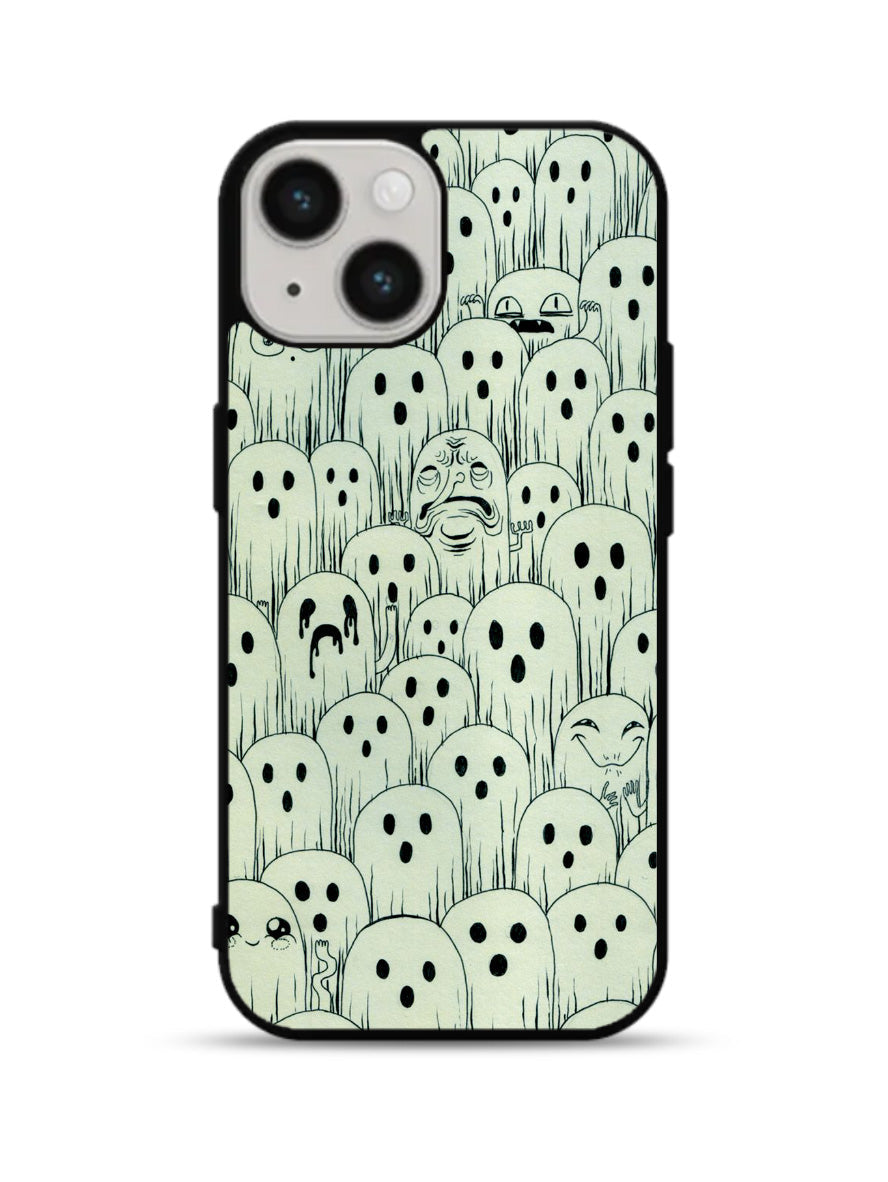 Cute Ghosts iPhone 15 Plus Case