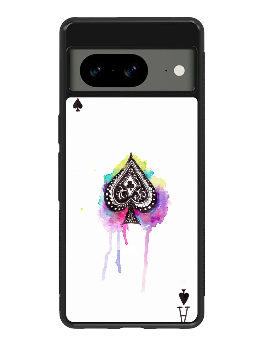 Watercolor Card Google Pixel 8A Case QC1172