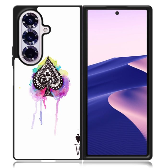 Watercolor Card Samsung Galaxy Z Fold 7 Case OV1172