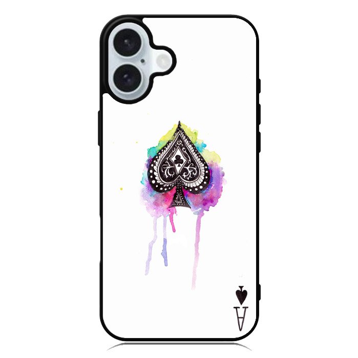 Watercolor Card iPhone 16 Case QC1172