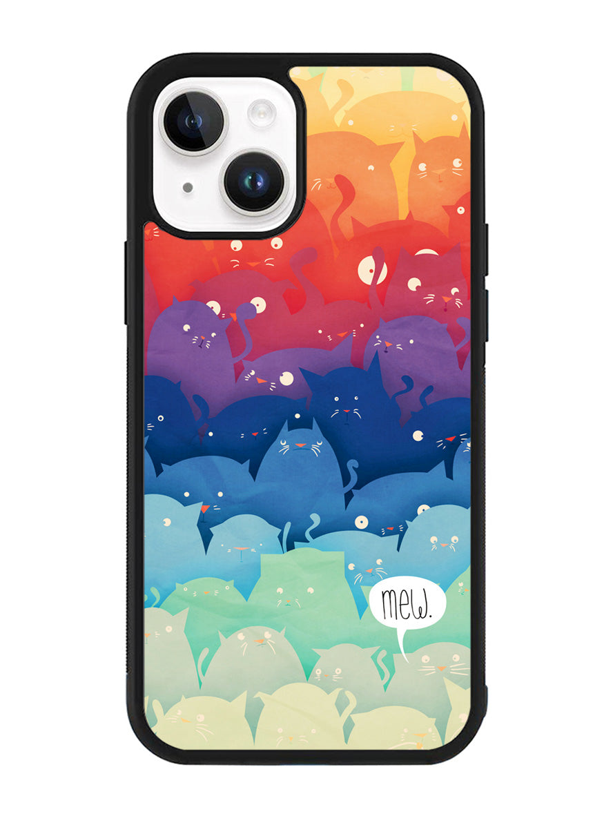 Cats Mew iPhone 14 Plus Case QC1175