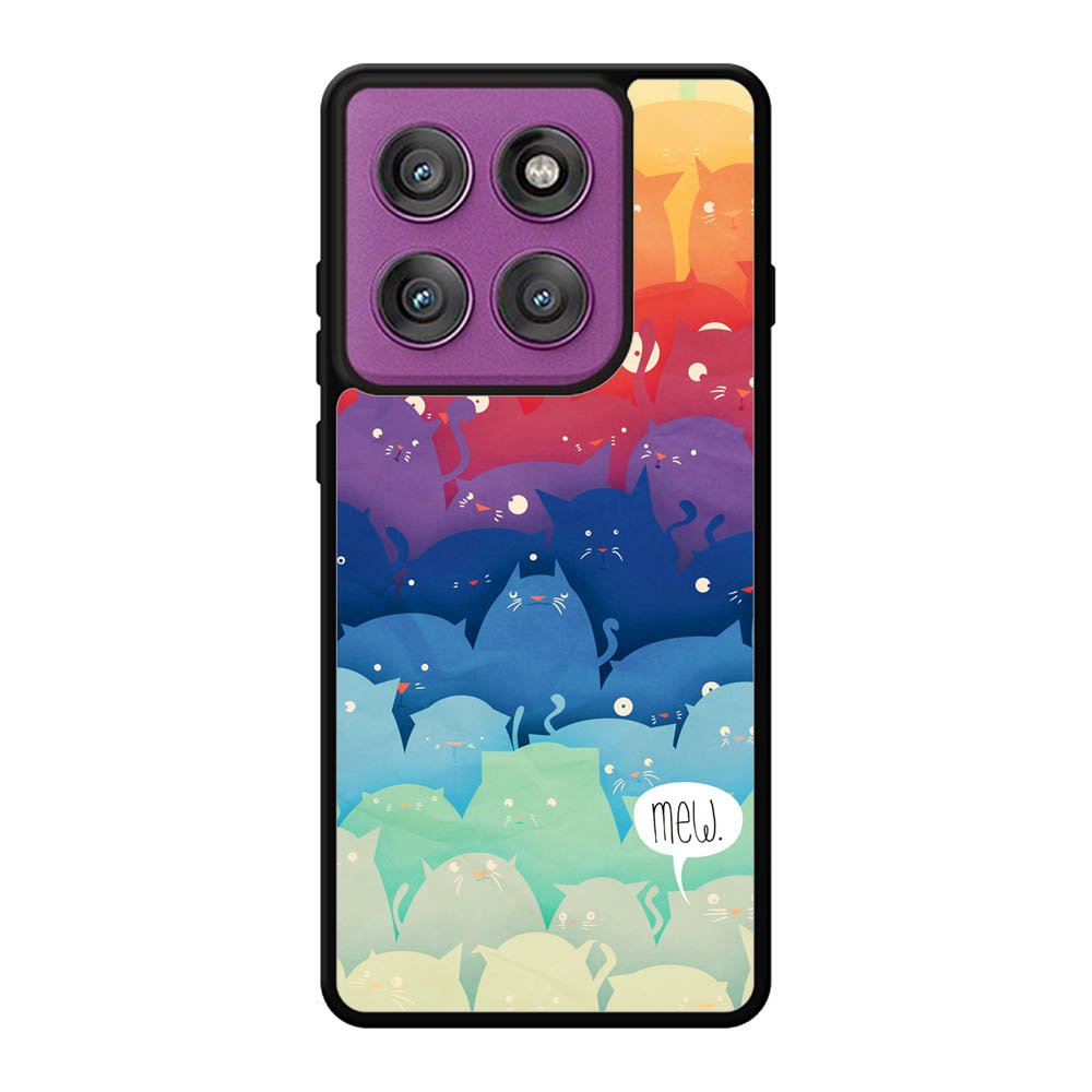 Cats Mew Motorola Moto Edge 60 Pro Case QC1175