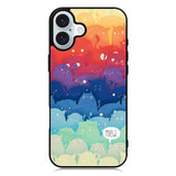 Cats Mew iPhone 16 Case QC1175