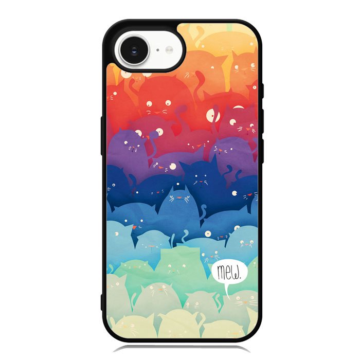 Cats Mew iPhone 16e Case OV1175