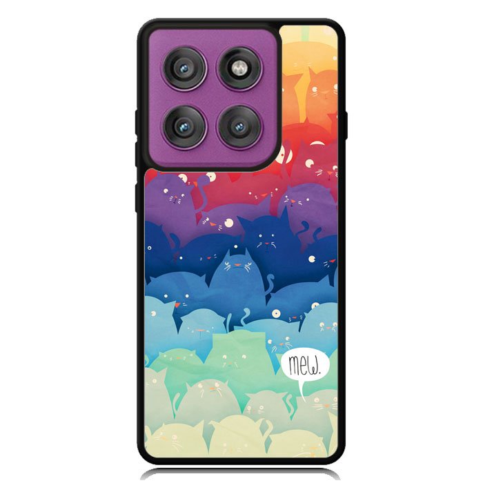 Cats Mew Motorola Moto Edge 2025 | Moto Edge 60 Fusion | Moto Edge 60 Pro Case OV1175