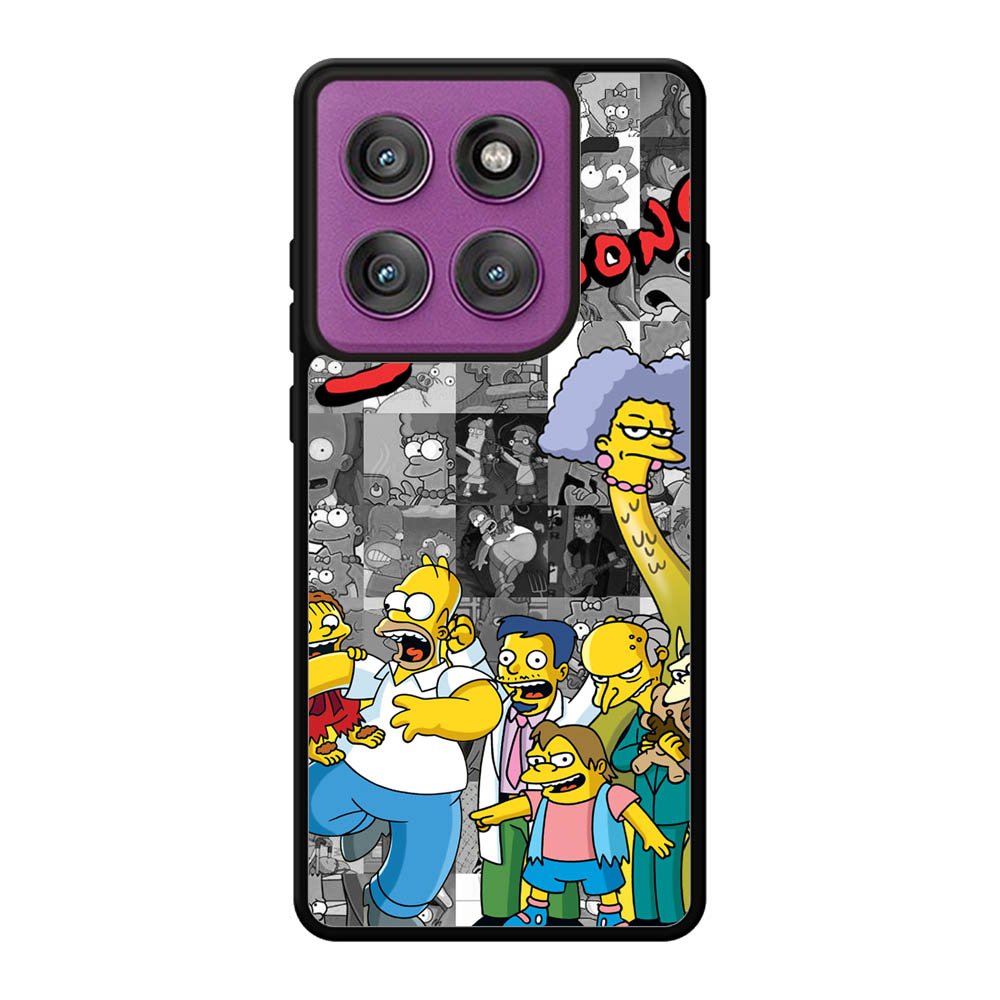 the simpsons character Motorola Moto Edge 60 Pro Case OV1177