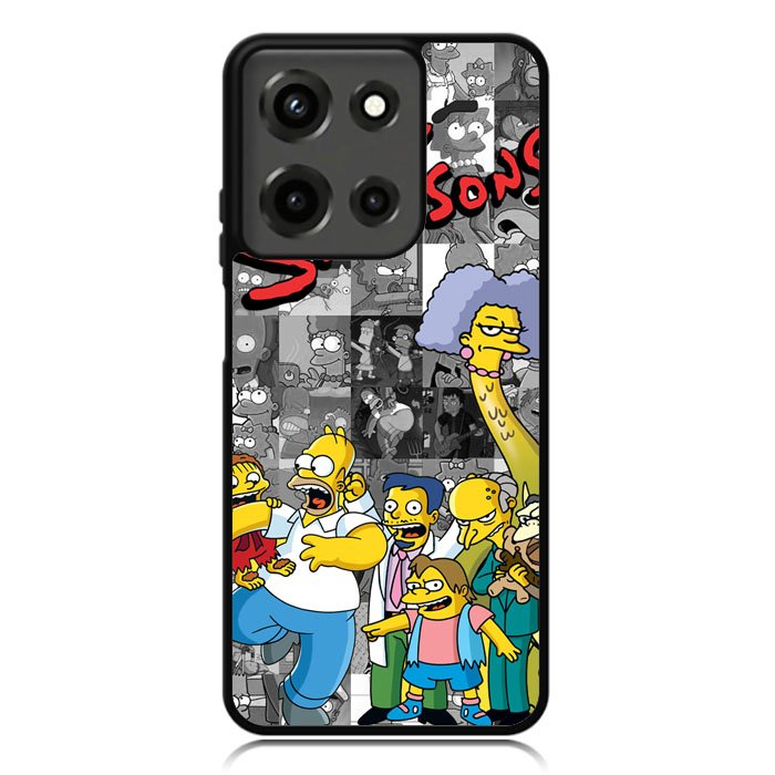 the simpsons character Motorola Moto G 5G 2025 Case OV1177