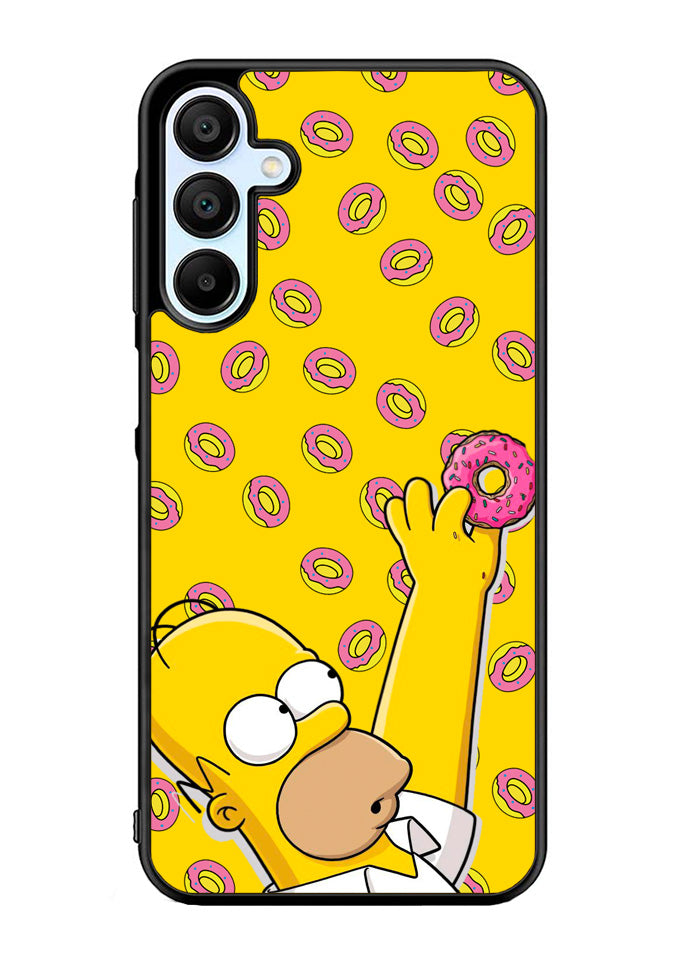 the simpson donuts Samsung Galaxy A35 5G Case OV1188