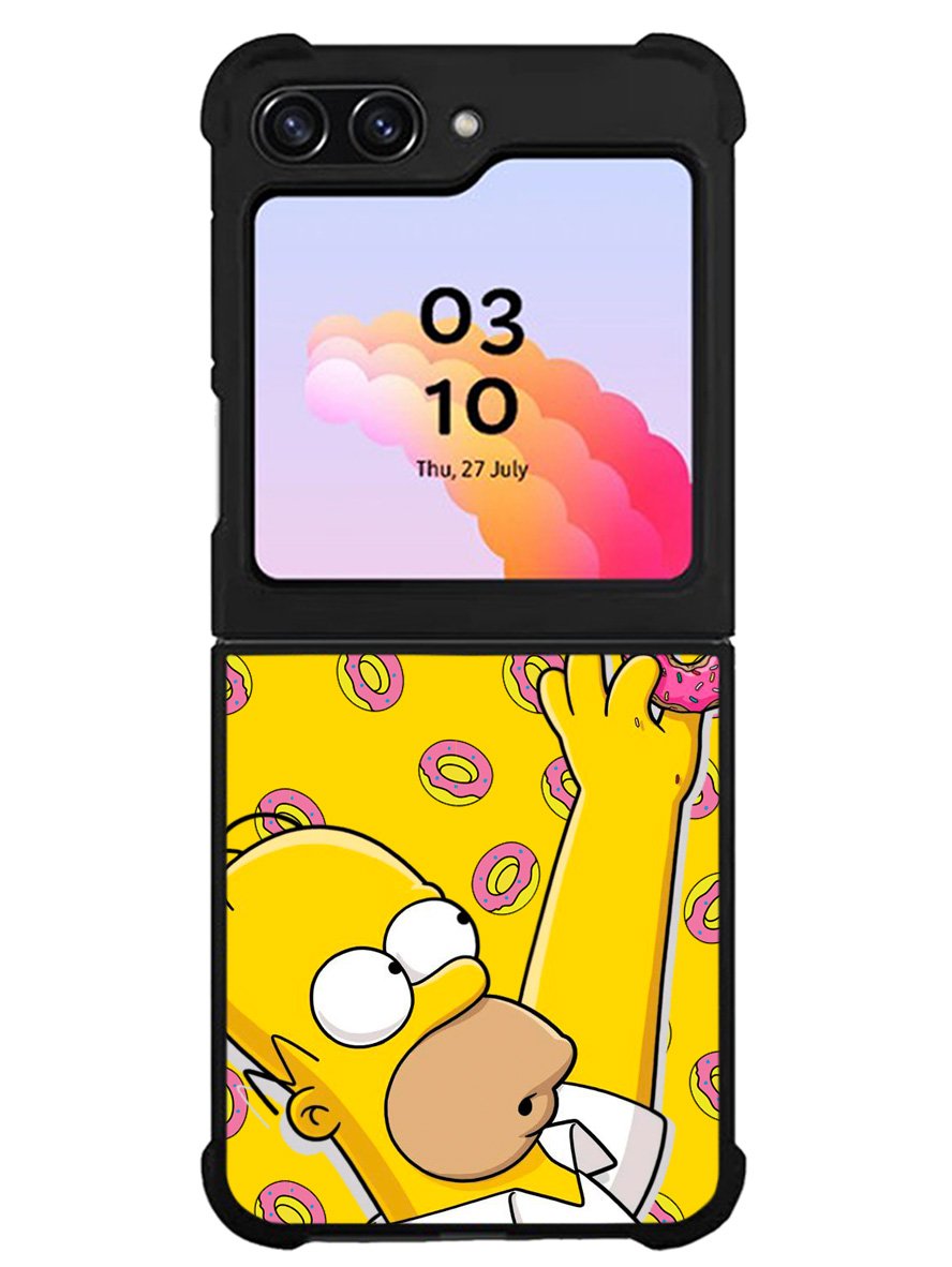 the simpson donuts Samsung Galaxy Z Flip 5 5G 2023 Case OV1188