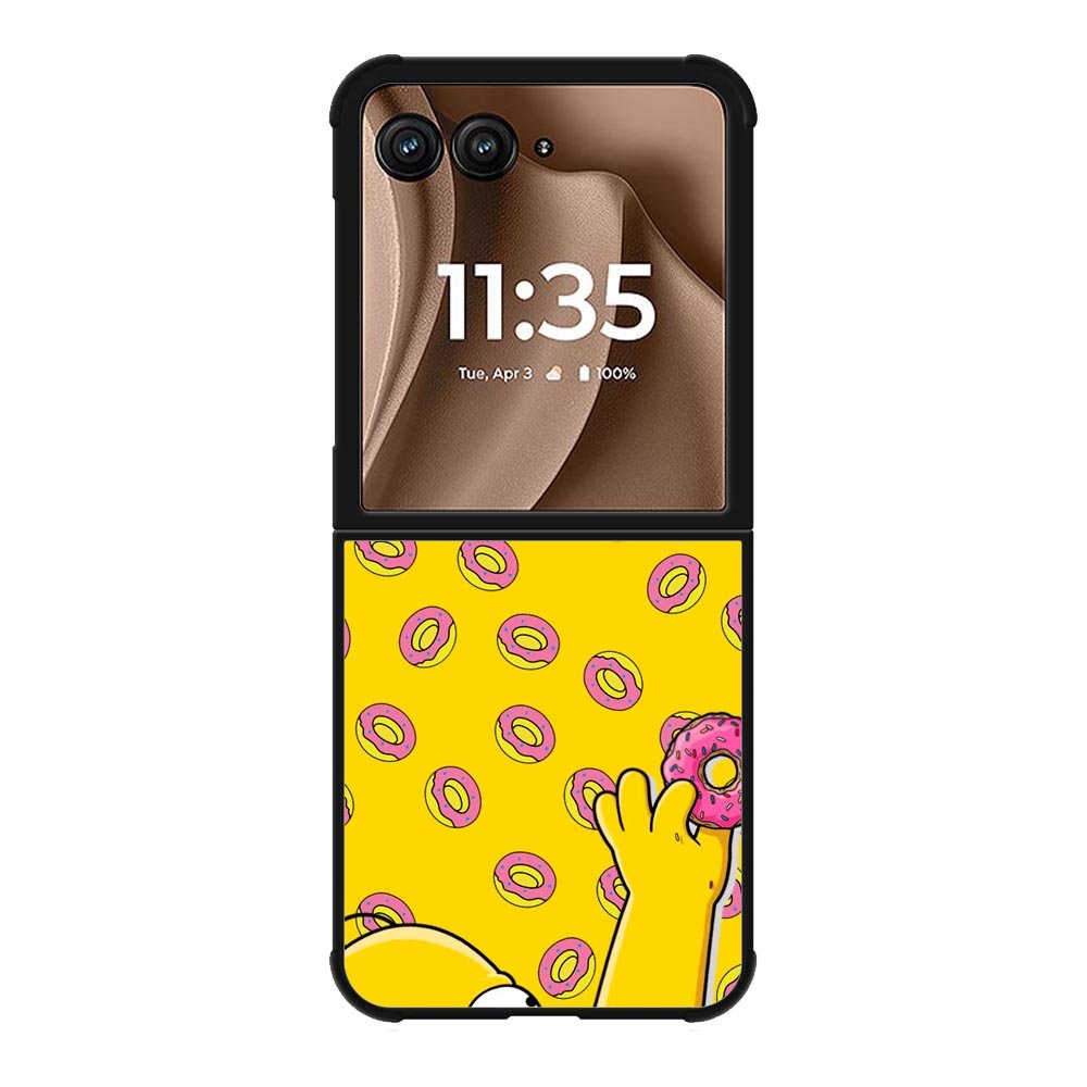 the simpson donuts Motorola Moto RAZR Plus 2025 Case OV1188