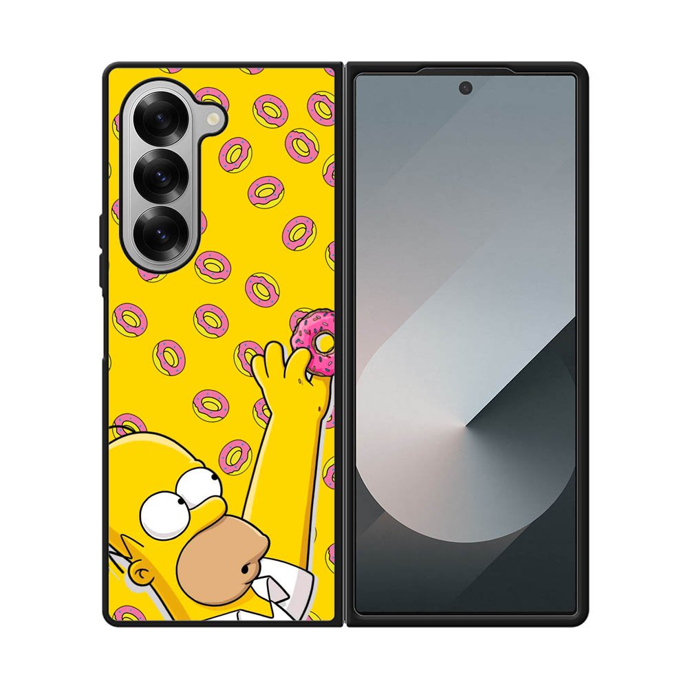 the simpson donuts Samsung Galaxy Z Fold 7 5G Case OV1188