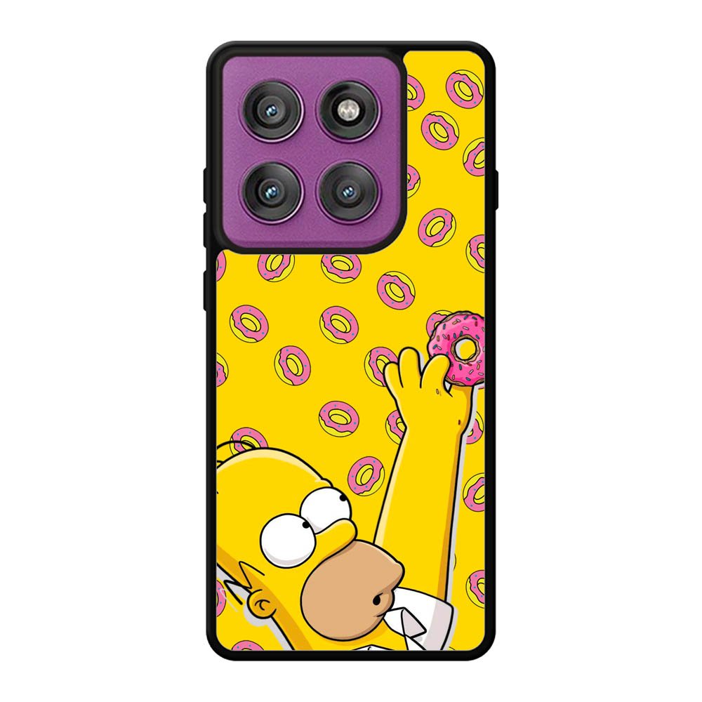 the simpson donuts Motorola Moto Edge 60 Pro Case OV1188