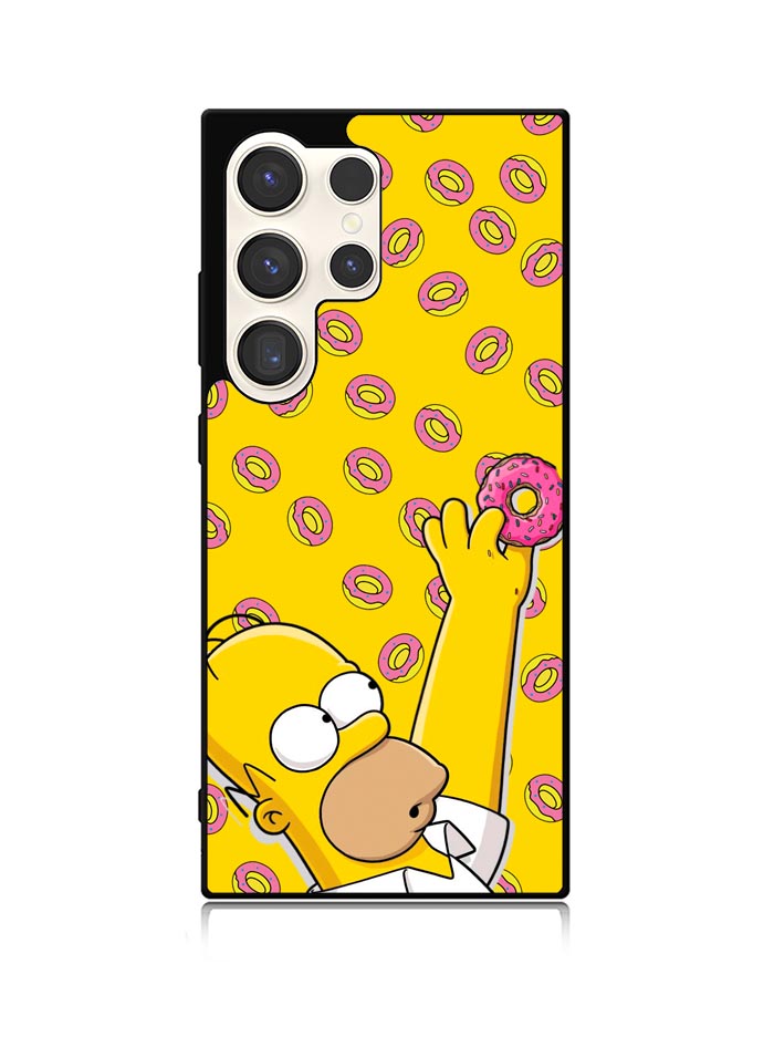 the simpson donuts Samsung Galaxy S25 Ultra 5G Case QC1188