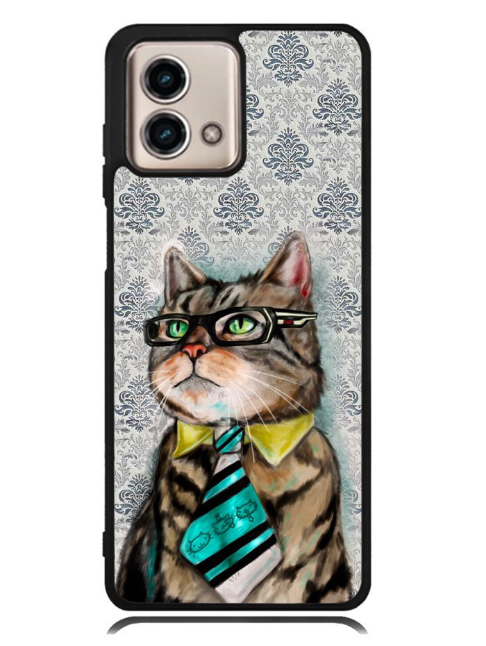 business cat Motorola Moto G Stylus 5G 2023 Case OV1192