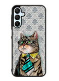 business cat Samsung Galaxy A35 5G Case OV1192