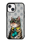 business cat iPhone 14 Plus Case QC1192