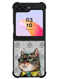 business cat Samsung Galaxy Z Flip 5 5G 2023 Case OV1192
