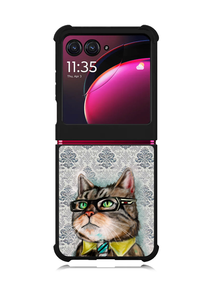 business cat Motorola Moto Razr Plus 2023 , Moto Razr+ 2023 Case OV1192