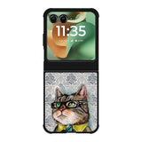 business cat Motorola Moto RAZR 2025 Case OV1192