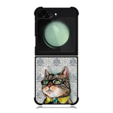 business cat Samsung Galaxy Z Flip 6 5G 2024 Case OV1192