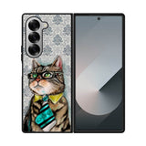 business cat Samsung Galaxy Z Fold 7 5G Case OV1192