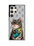 business cat Samsung Galaxy S25 Ultra 5G Case QC1192