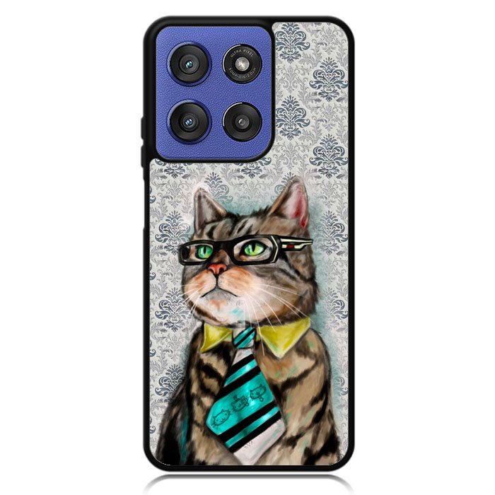 business cat Motorola Moto G Stylus 5G 2025 Case OV1192