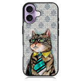 business cat iPhone 17 Case OV1192