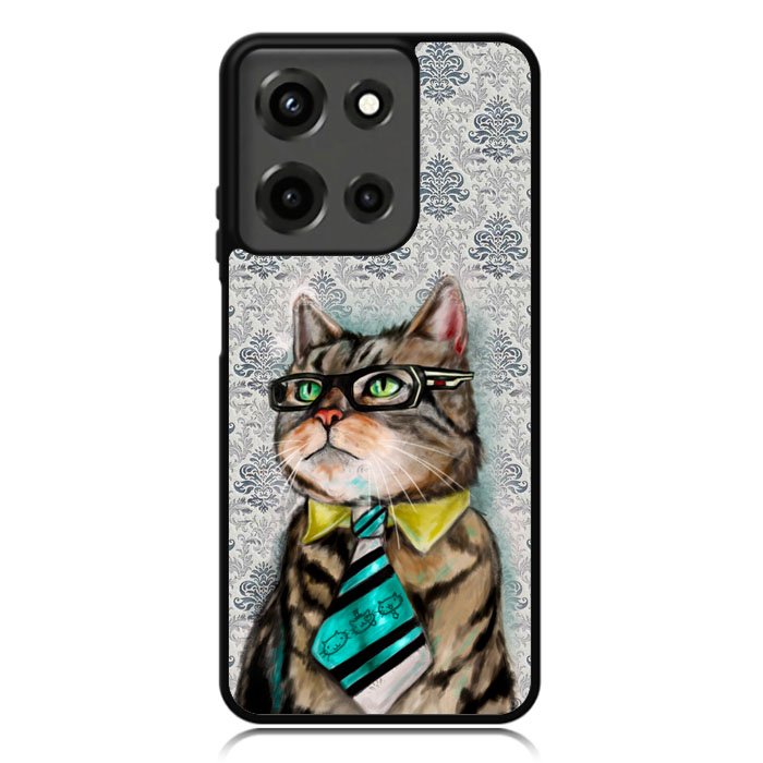 business cat Motorola Moto G 5G 2025 Case OV1192