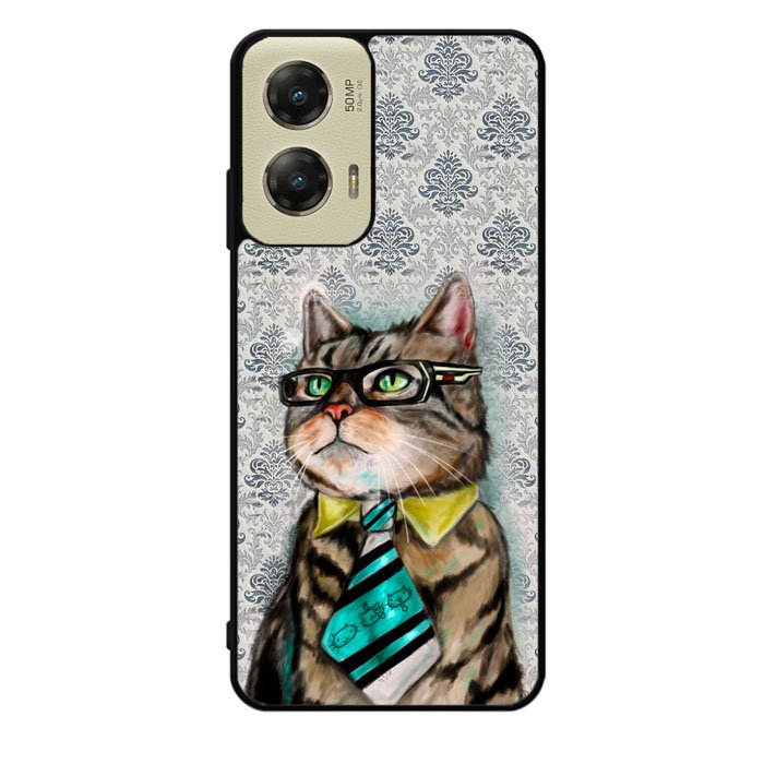 business cat Motorola Moto G Stylus 5G 2024 Case OV1192
