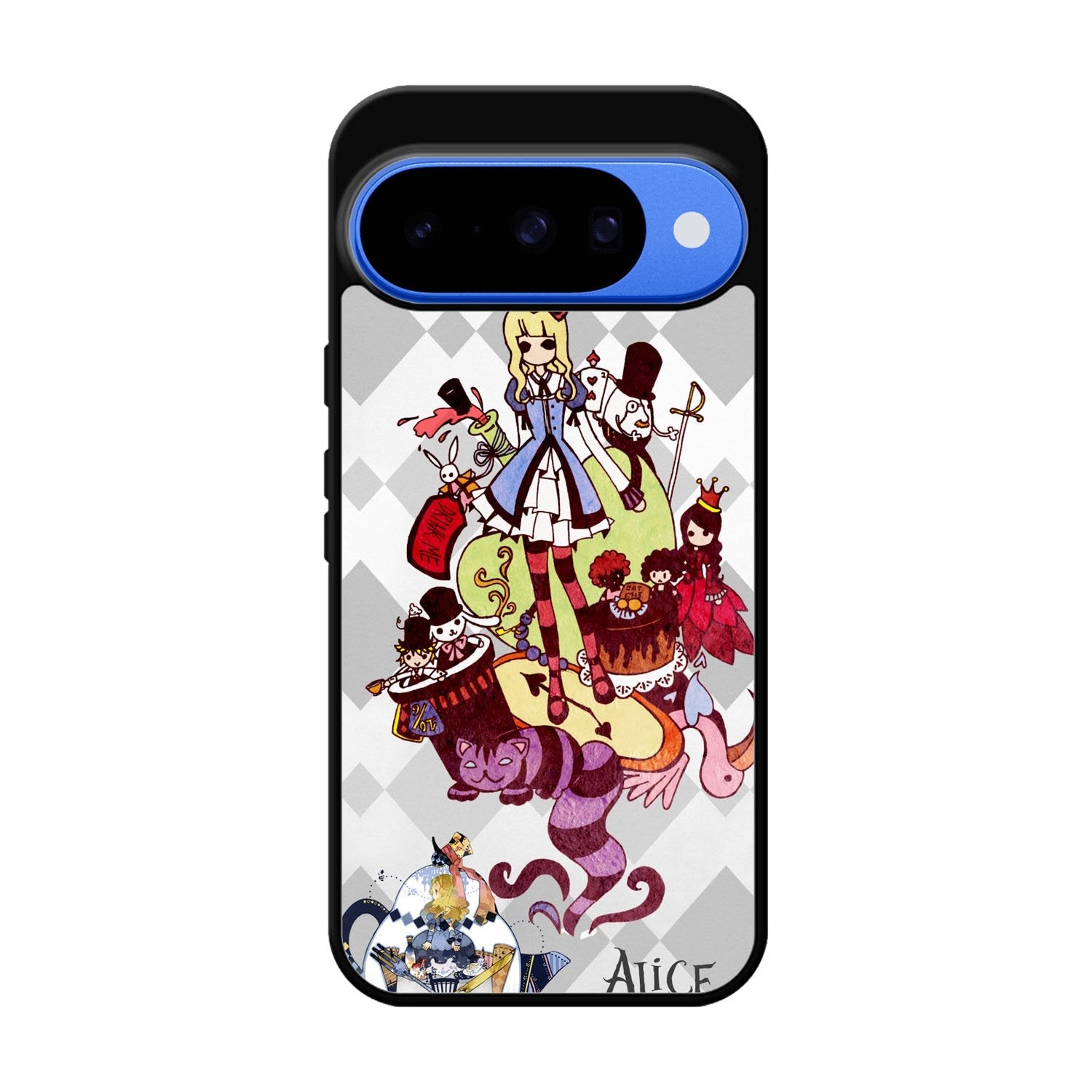alice in wonderland all character Google Pixel 10 Case QC1200