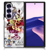 alice in wonderland all character Samsung Galaxy Z Fold 7 Case OV1200