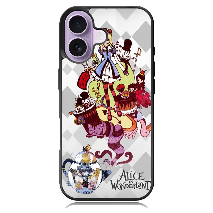 alice in wonderland all character iPhone 17 Case OV1200