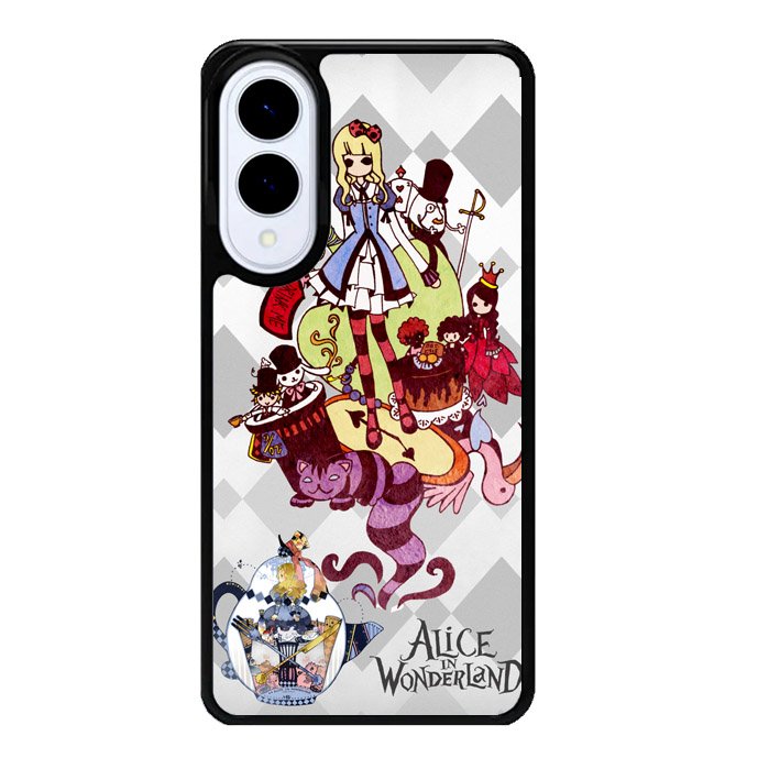 alice in wonderland all character Samsung Galaxy S25 Edge 5G Case OV1200
