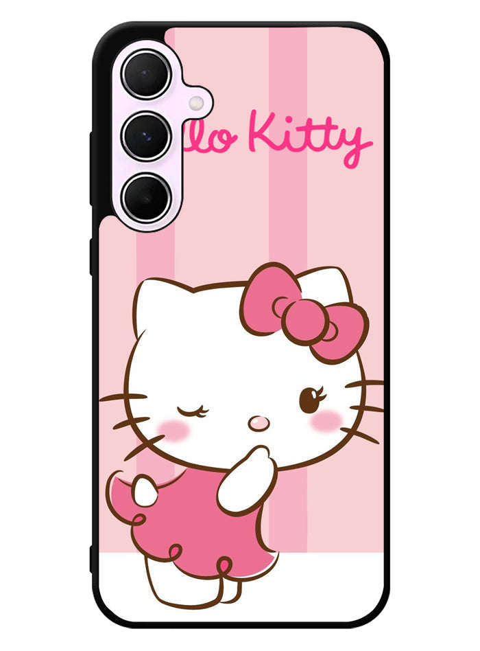 hello kitty cute pink Samsung Galaxy A55 5G Case
