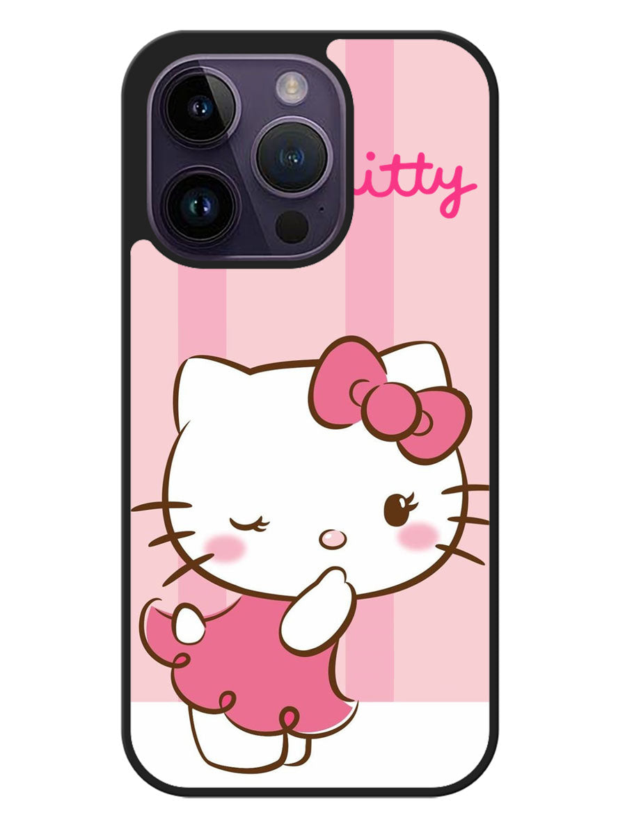 hello kitty cute pink iPhone 14 Pro Max Case