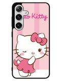 hello kitty cute pink Samsung Galaxy S25 5G Case