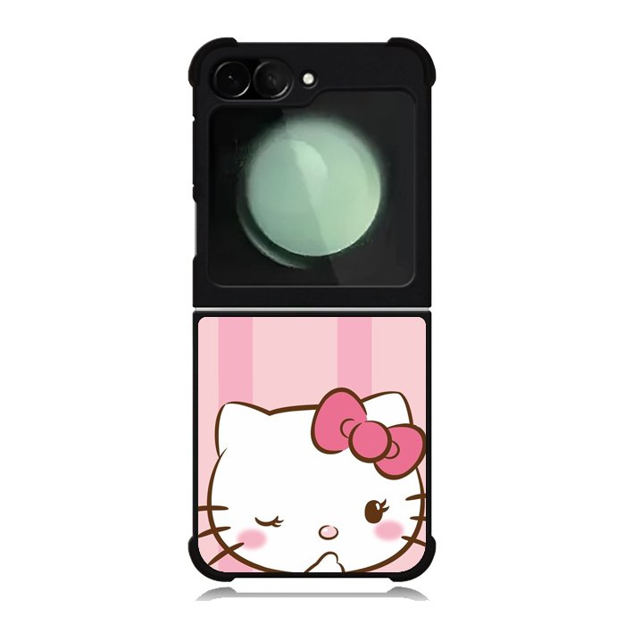 hello kitty cute pink Samsung Galaxy Z Flip 6 Case