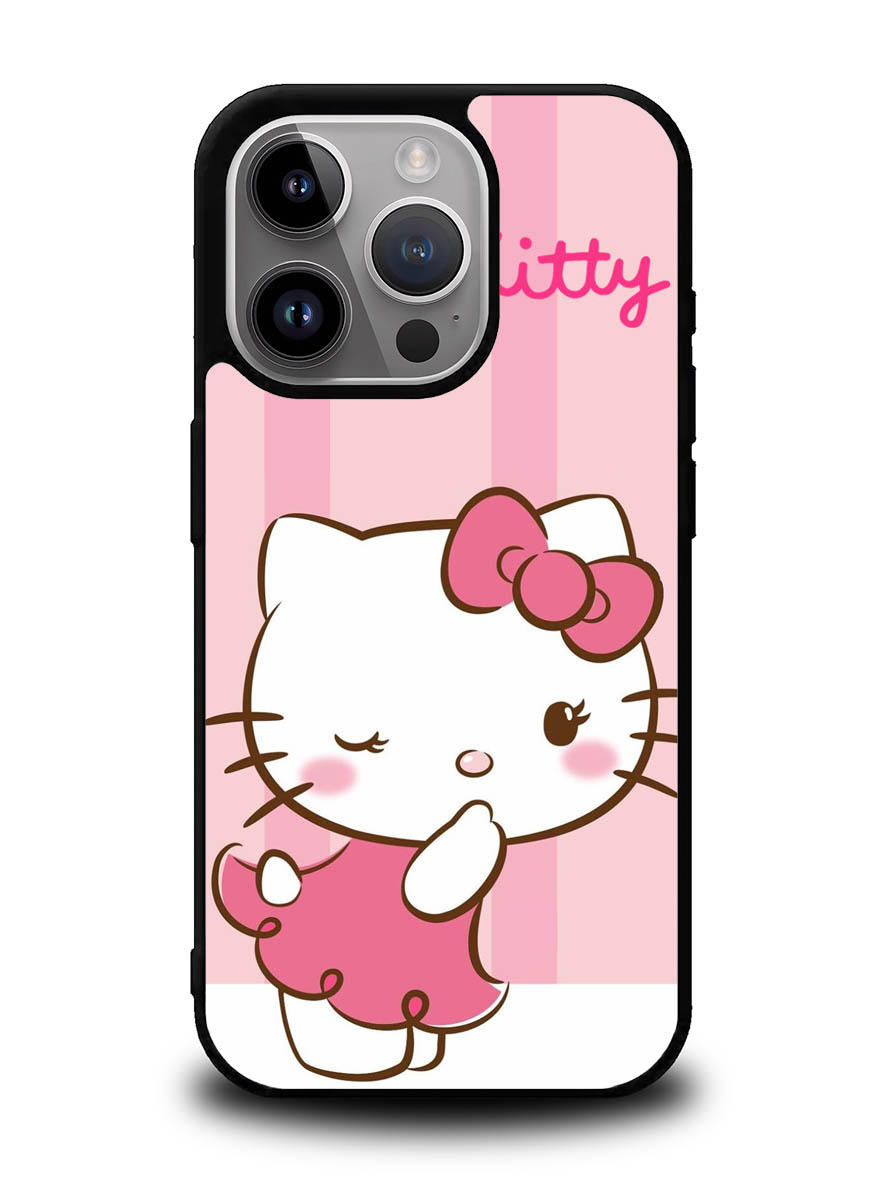 hello kitty cute pink iPhone 16 Pro Max Case
