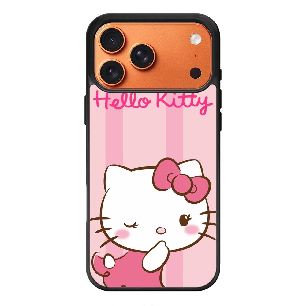 hello kitty cute pink iPhone 17 Pro Case