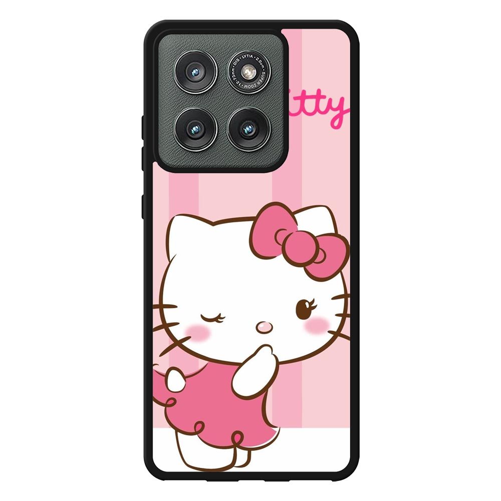hello kitty cute pink Motorola Moto Edge 2025 Case