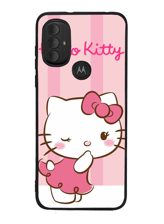 hello kitty cute pink Motorola Moto G Pure 2021 , Moto G Power 2022 Case